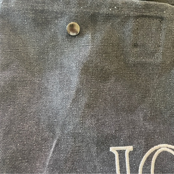 JOOP Jeans Charcoal Grey Canvas Logo Backpack Purse/Bag - Picture 5 of 9